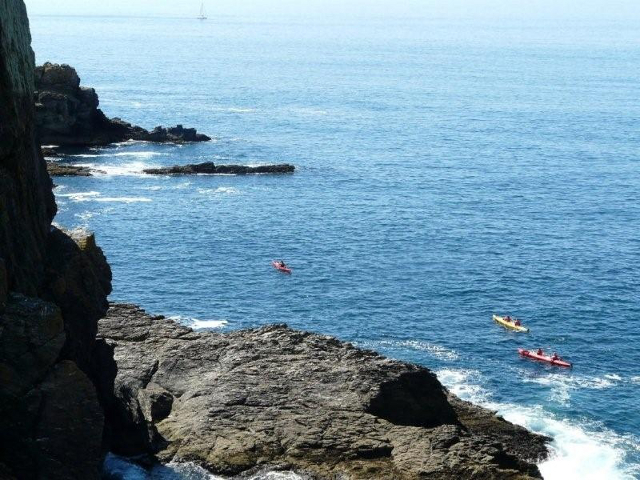 passage de pen men en kayak