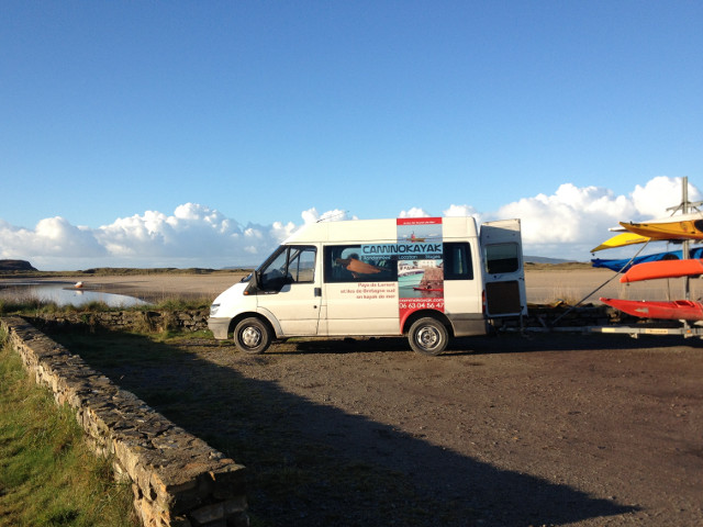 transport of kayaks