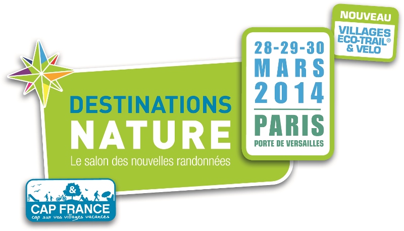 Retrouvez-Nous au salon Destination Nature à Paris les 28, 29 et 30 mars 2014