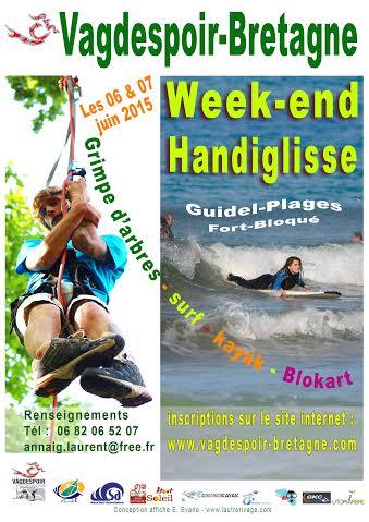 WEEKEND HANDIGLISSE LES 6 ET 7 JUIN 2015