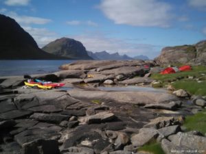 Les Lofoten en kayak de mer